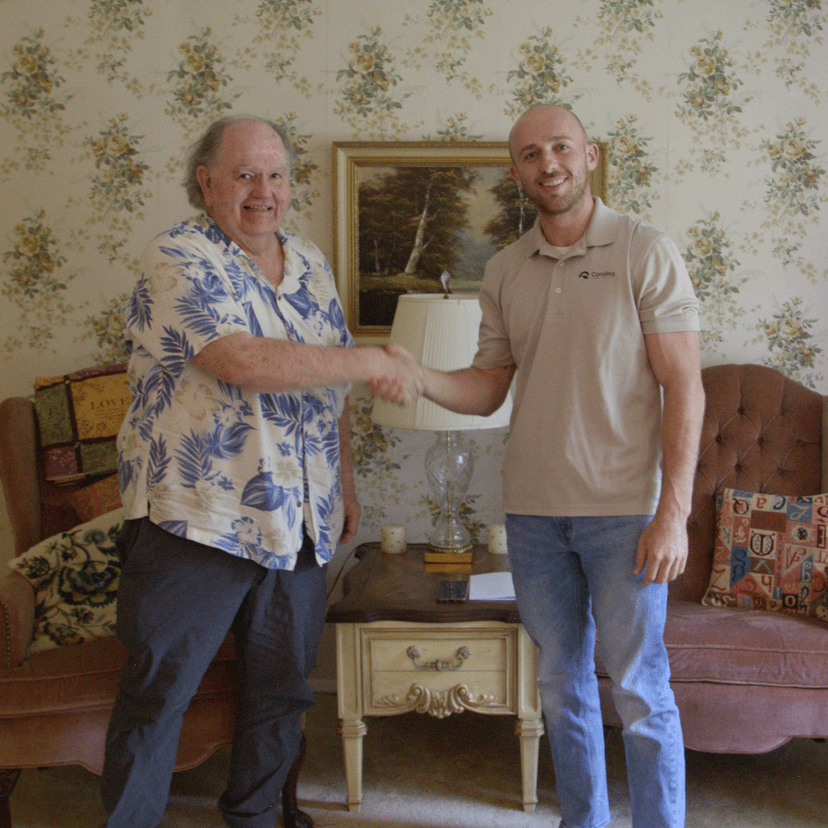 Bill and Beth Osteen - Happy clients with Carolina Home Relief